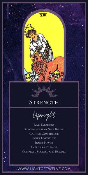 The Strength Tarot Card Meaning – 8th Arcana